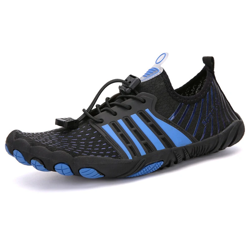 (image for) TENGOO Beach Wading Sandal Five Fingers Barefoot Design Soft Breathable Surf Fishing Fitness Water Sports Shoes